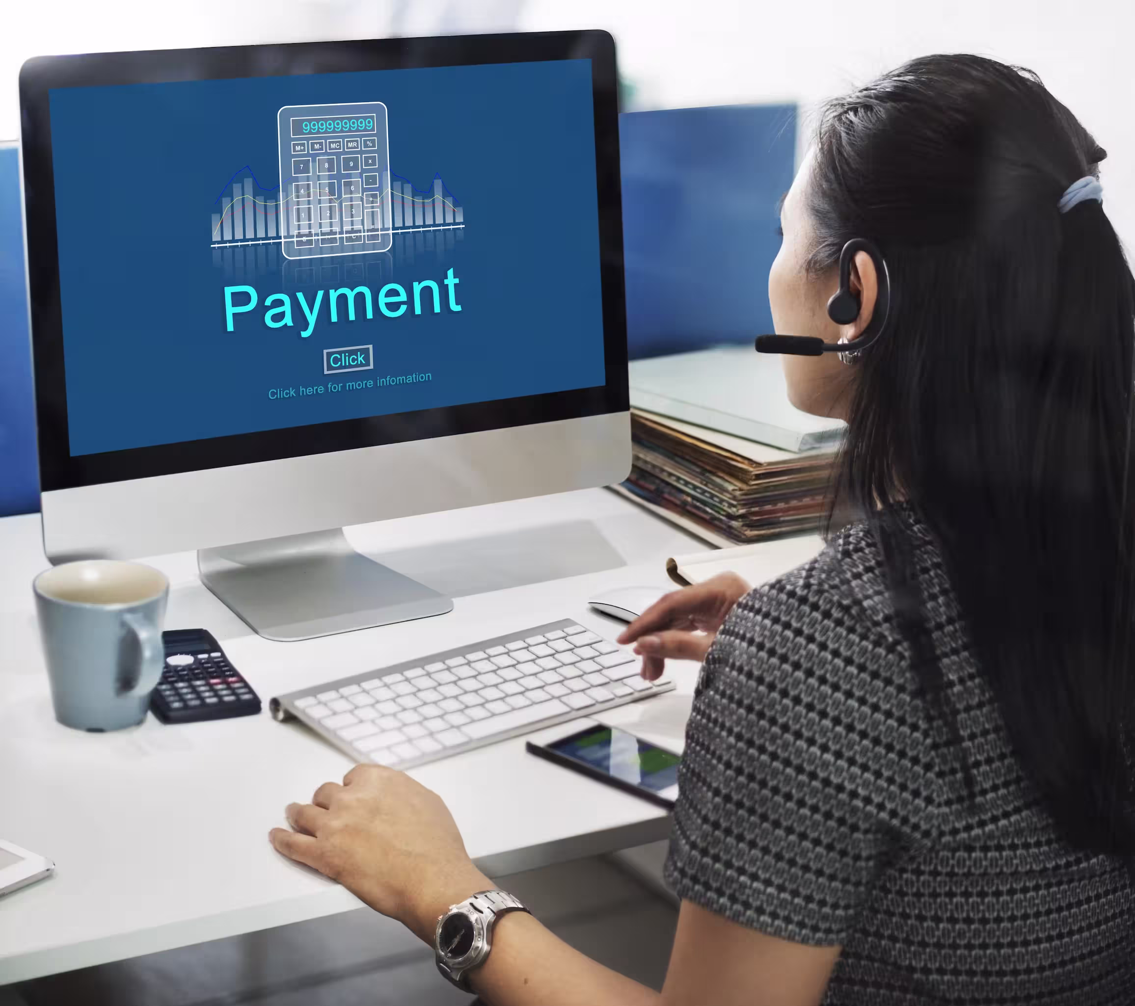 Digital patient billing and payment window interface